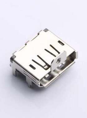 XDPF-0205-20S08 D-Sub/VGA连接器 DISPLAY PORT带锁耳DP母座 20P