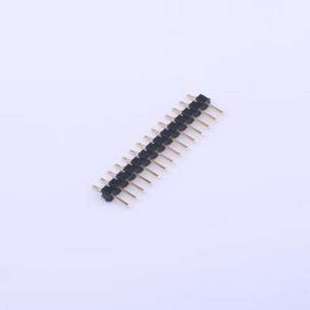 2mm 卧贴 C40D28 P=2mm SMD 方针 间距 1x14P 排针 14I X4611WRS