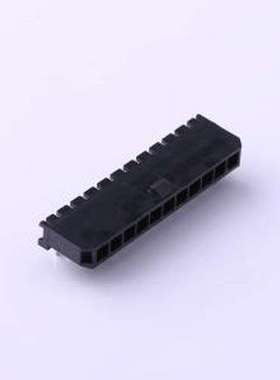 C3030WR-F-11P 线对板针座 1x11P 间距:3mm 弯插 黑色 弯插,P=3mm