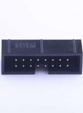 B-3000S16P-0110 IDC刺破式连接器(牛角/简牛) 2.54mm 2x8P 排数: