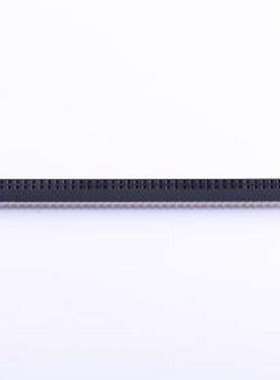 B-2202S80P-B121 排母 间距:2mm 2x40P 直插 黑色 插件,P=2mm