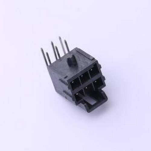 X3501WR-2x03A-LPSN 线对板针座 2x3P 间距:3.5mm 弯插 弯插,P=3.