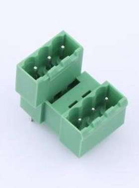 KF2EDGVTC-5.0-2*3P 插拔式接线端子 KF2EDGVTC-5.0-2*3P 插件,P=