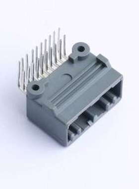 HC-QB-2*10AW-05 线对板针座 2x10P 间距:2.2mm 弯插 弯插,P=2.2m