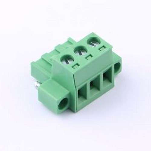 DB2EKM-5.0-3P-GN-S 插拔式接线端子 螺丝固定 1x3P 5mm 排数:1