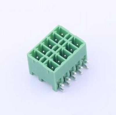 KF2EDGKRH-3.81-2*5P 插拔式接线端子 3.81mm 2x5P 排数:2 每排P