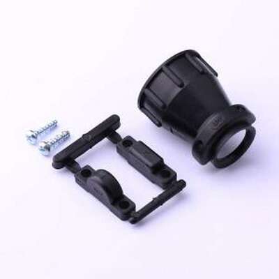 206070-8 连接器外壳 后壳，缆线夹