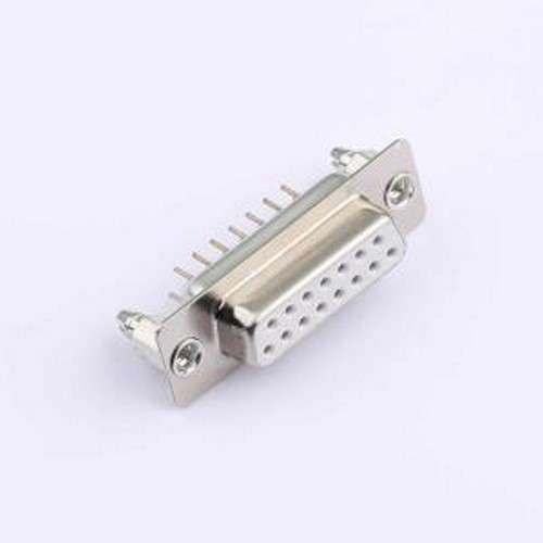 D-SUB-DP-15PYM-AW D-Sub/VGA连接器 D-Sub 母 P数:15P 插件