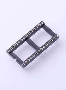 100-286-100-1001-00 IC/晶体管插座 间距2.54mm P数:28P 圆孔 DI