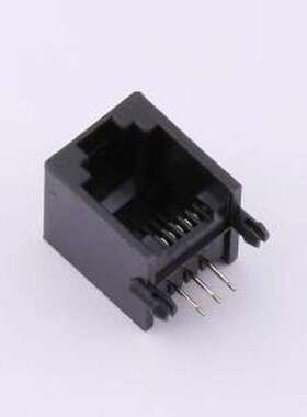 HX-RJ11 90 5513-1x1 6P6C S 以太网连接器(RJ45 RJ11) 水晶插座
