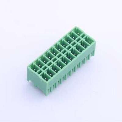 KF2EDGKVH-3.81-2*10P 插拔式接线端子 3.81mm 2x10P 排数:2 每排