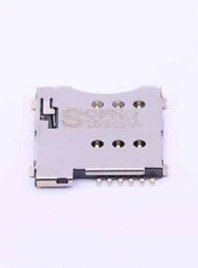 SIM-002-P6 SIM卡连接器 自弹式 MicroSIM卡 卡座 停产 SMD