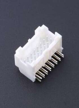 HC-SPH-2*8AW 线对板针座 2x8P 间距:2mm 弯插 弯插,P=2mm