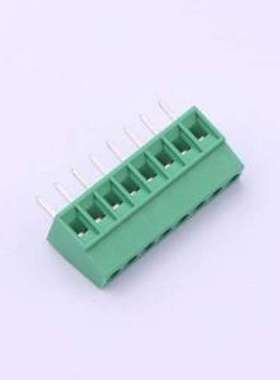 MX128-2.54-08P-GN01-Cu-Y-A 螺钉式接线端子 2.54mm 1x8P 排数:1