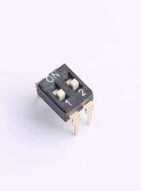 SMXH-02K-TP 拨码开关 间距2.54mm 2位拨码开关 插件