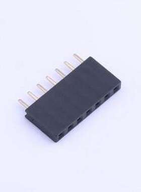 PM254V-11-07-H85 排母 间距:2.54mm 1x7P 直插 插件,P=2.54mm