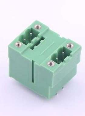 KF2EDGVHM-5.08-2*2P 插拔式接线端子 螺丝固定 5.08mm 插件,P=5.