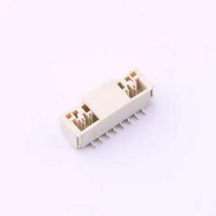 HX002049 线对板针座 1x8P 间距:1.25mm 立贴 SMD,P=1.25mm