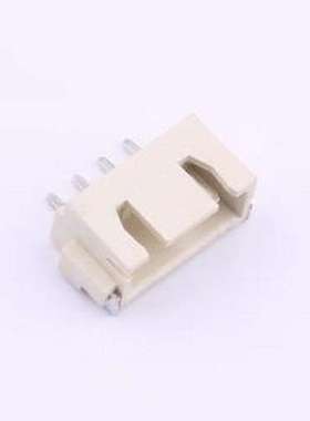 HX 2.54-4PIN WSTP 线对板针座 1x4P 间距:2.5mm 卧贴 SMD,P=2.5m