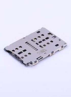 MCS-102 SIM卡连接器 拔插式 MiniSIM卡 卡座 SMD