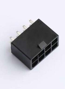 CS-1150-08DBT 线对板针座 V2 M01 黑色 镀锡 插件.P=4.2mm