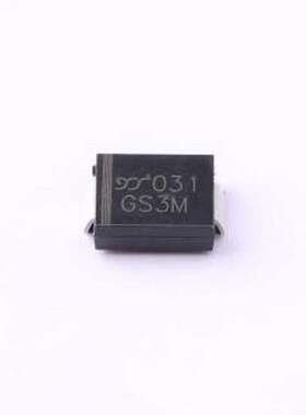 GS3M 通用二极管 电压:1kV 电流:3A SMC(DO-214AB)