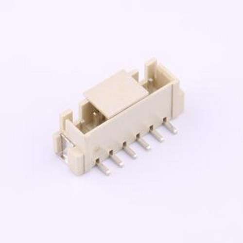 BX-HA2.54-6PLT 线对板针座 1x6P 间距:2.54mm 立贴 SMD,P=2.54mm