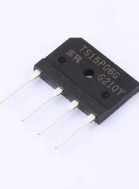 TS15P06G-S/TS15P06G D2G 整流桥 TS15P06G-S/TS15P06G D2G TS-6P