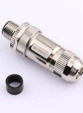 DS869MCS0439-4P 圆形(线缆)连接器 M12-4P 金属直公头 组装式