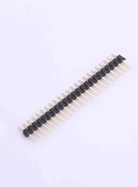 X4611WRS-23I-C40D28 排针 1x23P 间距:2mm 方针 SMD,P=2mm,卧贴