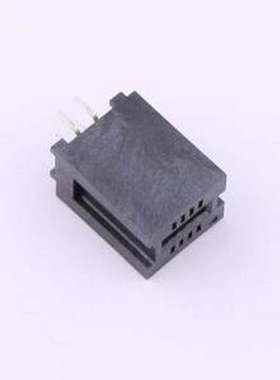 HED08LP03BK 金手指连接器 1.27mm P数:8P 插件,P=1.27mm