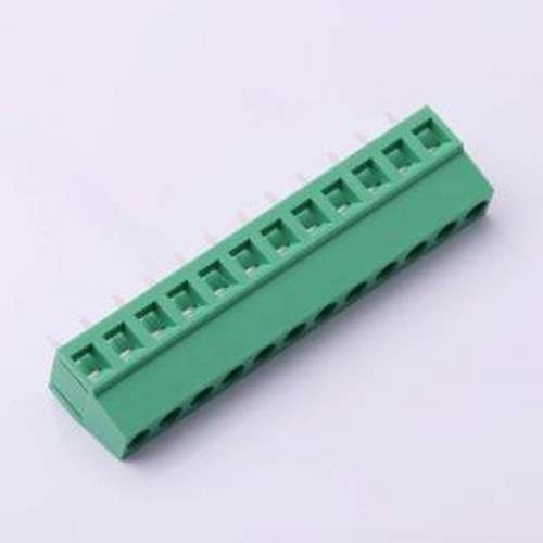 MX128-5.08-12P-GN01-Cu-Y-A 螺钉式接线端子 5.08mm 排数:1 每排