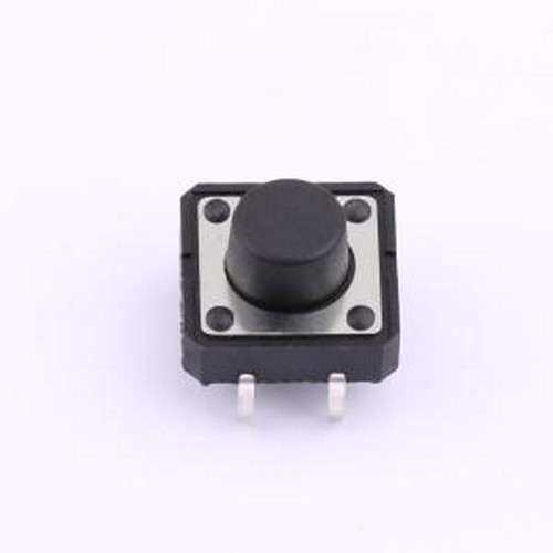 HX TS127CJ 250gf 009 轻触开关 12x12x7mm 立插 轻触开关 插件,1