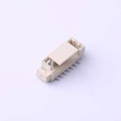 WAFER-125L-7A线对板针座 1x7P间距:1.25mm立贴 SMD,P=1.25mm