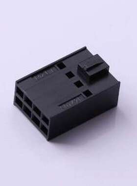 901420008 胶壳(线对板/线对线) 2x4P 2.54mm P=2.54mm