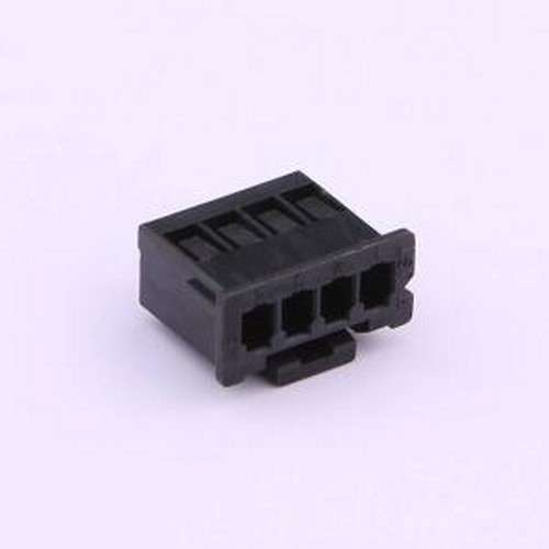 XAP-04V-1-K 胶壳(线对板/线对线) 1x4P 2.5mm P=2.5mm