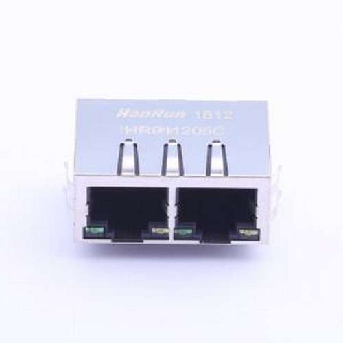 HR911205C 以太网连接器(RJ45 RJ11) 带LED 插件