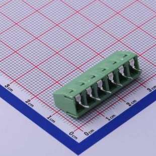 接線端子 螺釘式 5.0 排數(shù) 1x6P WJ127 每排P數(shù) 直插 5mm
