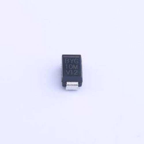 BYG10M-E3/TR 雪崩二极管 电压:1kV 电流:1.5A SMA(DO-214AC)