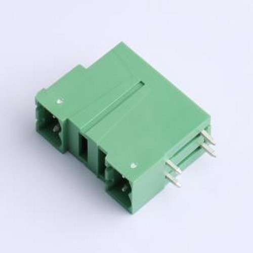 DB2ERH-5.08-2*2P-GN 插拔式接线端子 5.08mm 弯插,P=5.08mm