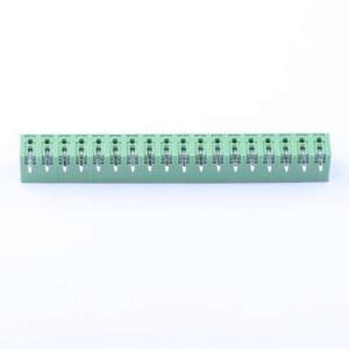 WJ15EDGRC-3.81-18P 插拔式接线端子 3.81mm 1x18P 排数:1 每排P