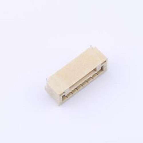 GH-7AWB 线对板针座 1x7P 间距:1.25mm 卧贴 SMD,P=1.25mm,卧贴