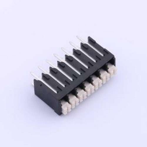 JL212V-35007B01 弹簧式接线端子 1x7P 3.5mm 每排P数:7 排数:1