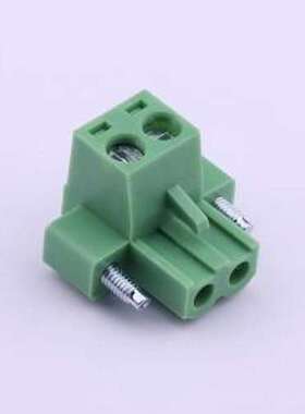 XY2500F-AS-5.0-2P 插拔式接线端子 螺丝固定 1x2P 5mm 排数:1 每