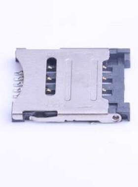 SMO-1512 SIM卡连接器 翻盖式 MicroSIM卡 卡座 SMD
