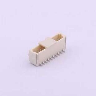 间距 P=1m SMD 立贴 1mm 1x10P 线对板针座 LPSW 10L X1002WVS