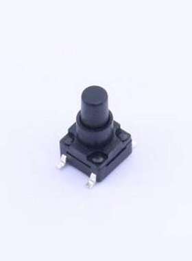 K2-1839SQ-O4SW-02 轻触开关 6.2x6.2x11 带胶套贴片防水开关 SMD