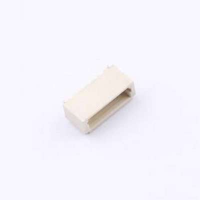 HX 1.0-6PIN WSTP 线对板针座 1x6P 间距:1mm 卧贴 SMD,P=1mm,卧