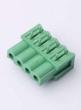DB2EA-5.08-4P-GN 插拔式接线端子 5.08mm 绿色 插件,P=5.08mm