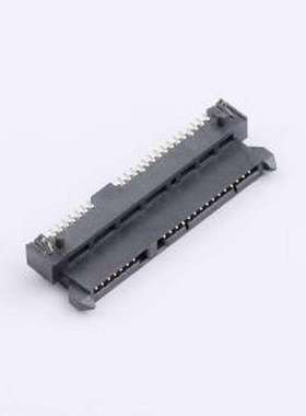 XUTS-2207-067 线对板针座 SATA15+7PIN板上接触母座 H6.74MM SMD